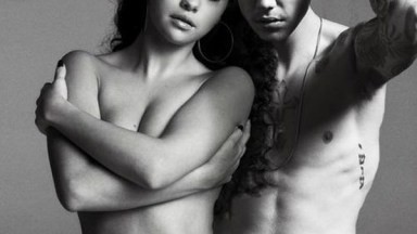 Justin Bieber Inspired Selena Gomez V Magazine Pics