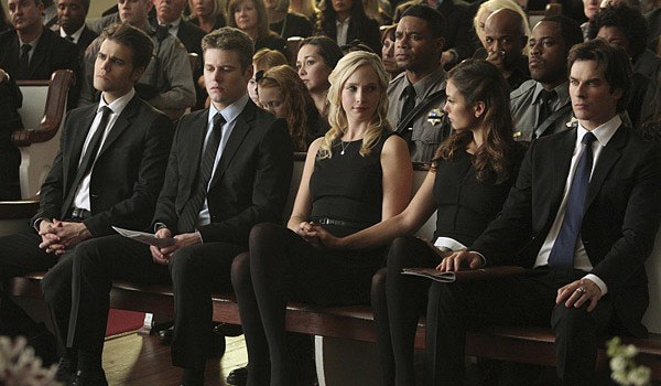 Vampire Diaries Sheriff Forbes Funeral