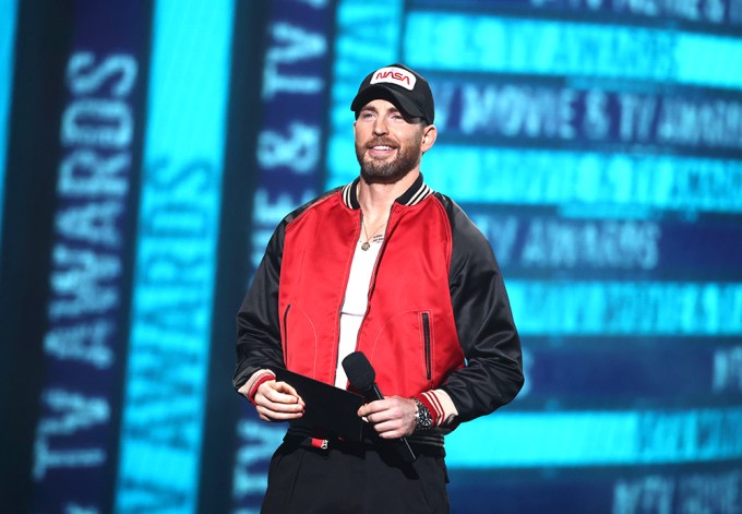 Chris Evans At The 2022 MTV Movie and TV Awards