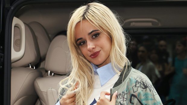 LONDON, ENGLAND - JULY 01: Camila Cabello arriving at HMV Oxford St for an album signing for 'C, XOXO' on July 01, 2024 in London, England. (Photo by Neil Mockford/GC Images)