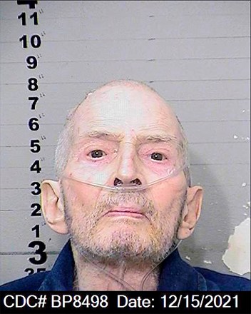 This photo, released by the California Department of Corrections and Rehabilitation, shows Robert Durst, the eccentric New York real estate, who was sentenced in October, 2021 to life in prison without chance of parole for the murder of his best friend more that two decades ago
Robert Durst Murder Trial, United States - 15 Dec 2021