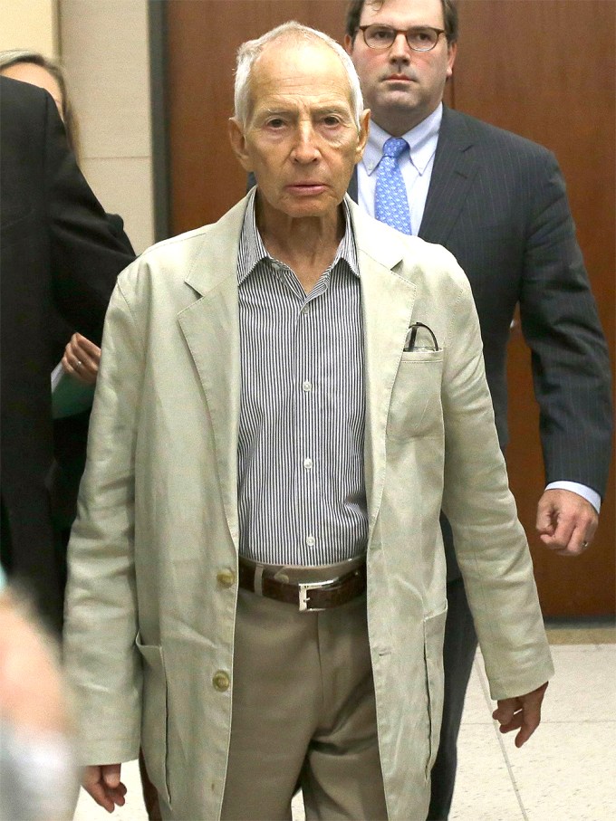 Robert Durst at a Houston courtroom
