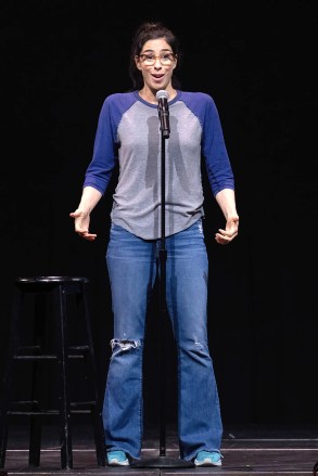 Sarah Silverman performs during the Moontower Comedy Festival at ACL Live on April 24, 2022 in Austin, Texas.
Moontower Comedy Festival, Austin, TX USA - 24 Apr 2022