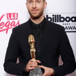 Calvin Harris poses in the press room with the award for top dance/electronic artist at the Billboard Music Awards at the MGM Grand Garden Arena, in Las Vegas
2015 Billboard Music Awards - Press Room, Las Vegas, USA