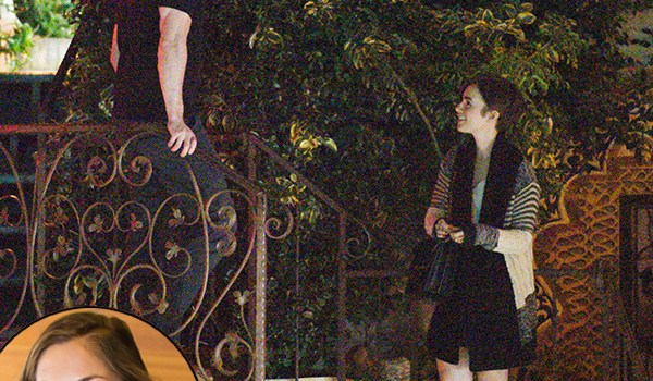 Lilly Collins Chris Evans Date