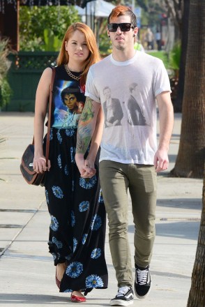 Debby Ryan and Josh Dun
Debby Ryan out and about, Los Angeles, America - 04 Jan 2014