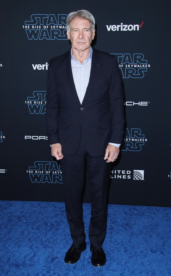 Harrison Ford At The Premiere Of ‘Star Wars: The Rise of Skywalker’