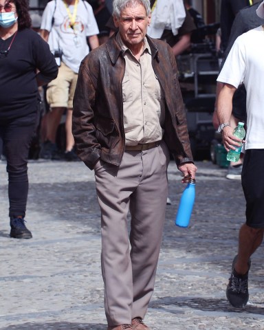 Harrison Ford 'Indiana Jones 5' on set filming, Cefalu, Sicily, Italy - 07 Oct 2021