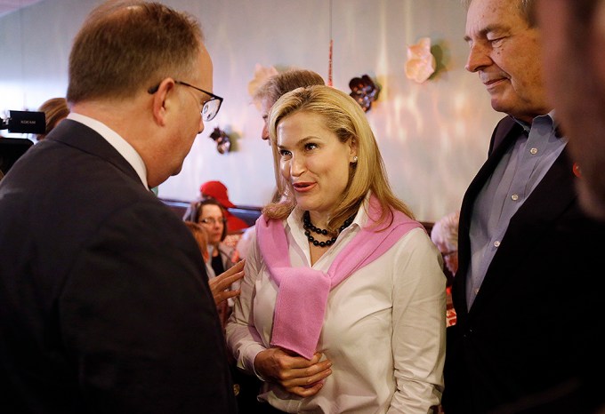 Heidi Cruz is seen with husband Ted at the GOP in 2016