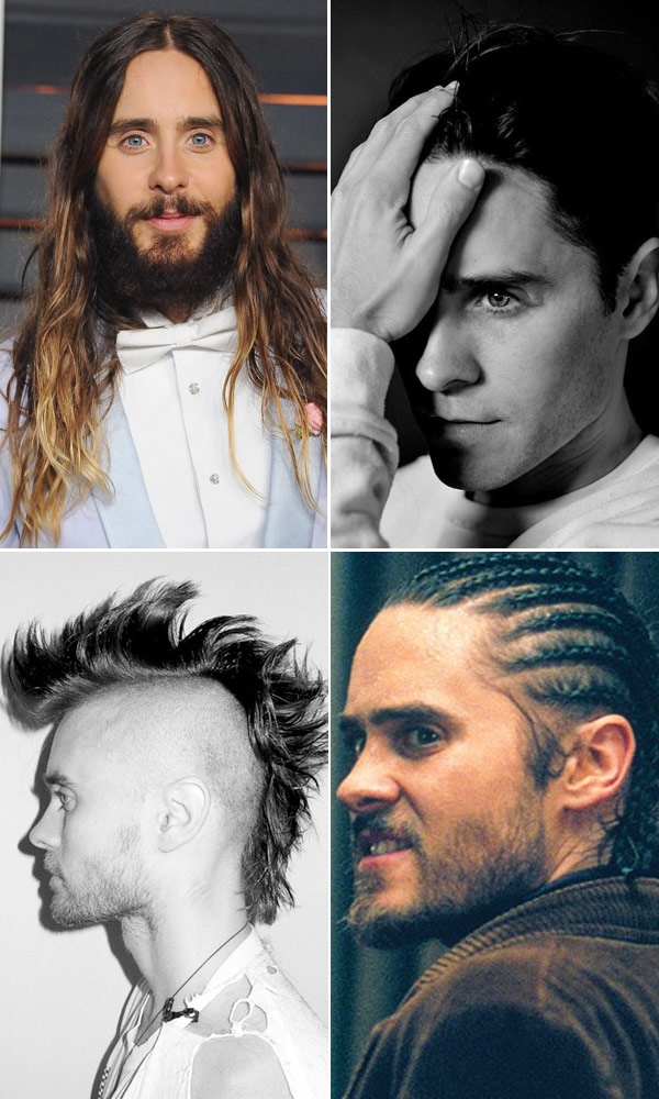 PICS] Jared Leto's Hairstyles: Cornrows For 'Panic Room' – Hollywood Life