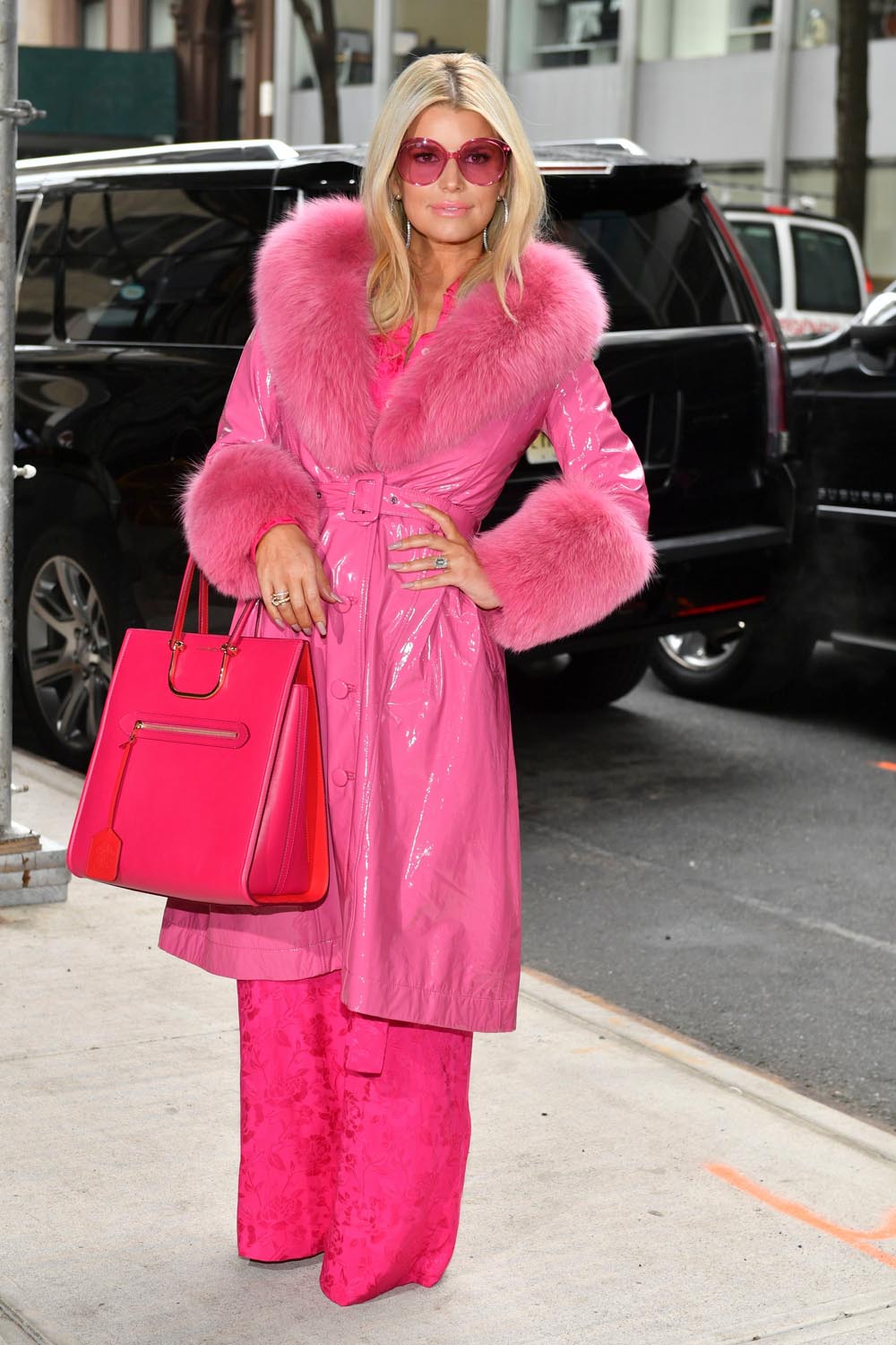 Jessica Simpson at BuzzFeed, New York, USA - 04 Feb 2020