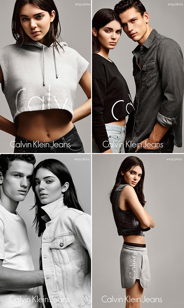 kendall jenner calvin klein jeans