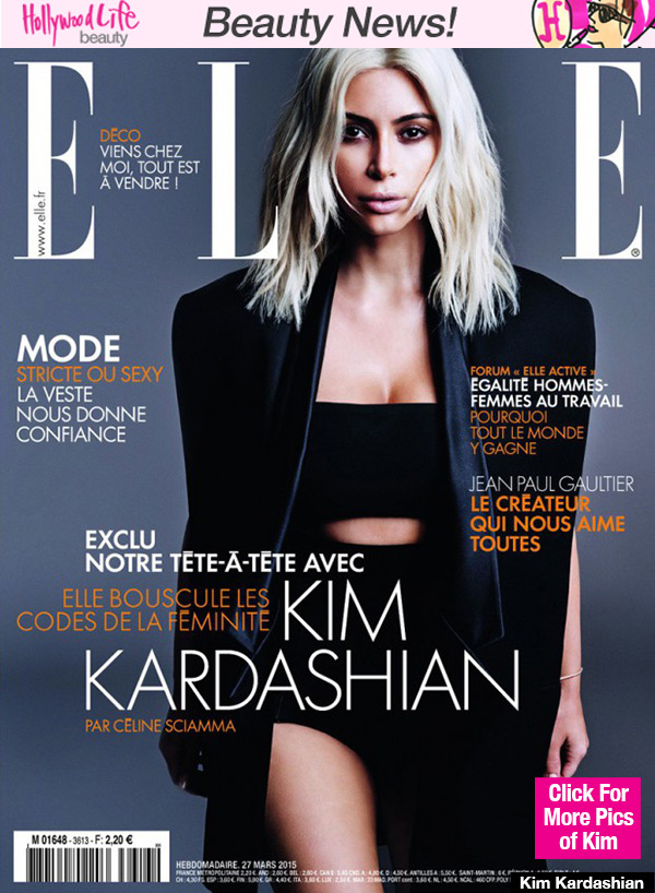 Kim Kardashian ELLE France