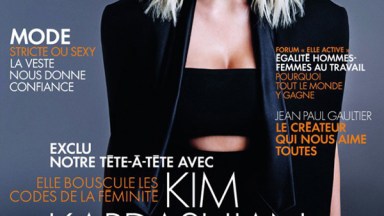 Kim Kardashian Elle France