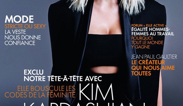 Kim Kardashian Elle France