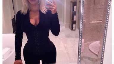 Kim Kardashian Waist Training