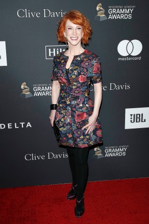 Kathy Griffin arriving for The Recording Academy and Clive Davis' 2019 Pre-GRAMMY Gala at The Beverly Hilton Hotel in Beverly Hills, California, USA, 09 February 2019.The Recording Academy and Clive Davis' 2019 Pre-Grammy Gala, Beverly Hills, USA - 10 Feb 2019
