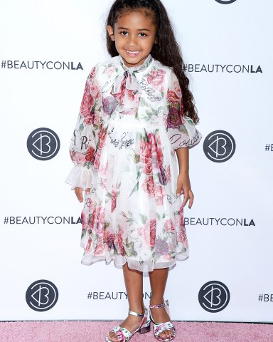 Royalty Brown, Chris Brown's daughter
Los Angeles Beautycon Festival, Day 2, USA - 15 Jul 2018
Beautycon LA 2018 - Day2