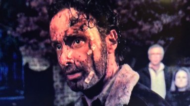 The Walking Dead Rick Kills Pete