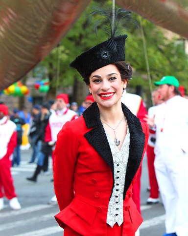 Lea Michele performs "Don't Rain on My Parade" from her Broadway Show "Funny Girl" at the Macy's Thanksgiving Day Parade on NYC's Upper West Side.

Pictured: Lea Michele
Ref: SPL5505660 241122 NON-EXCLUSIVE
Picture by: Jennifer Mitchell / SplashNews.com

Splash News and Pictures
USA: +1 310-525-5808
London: +44 (0)20 8126 1009
Berlin: +49 175 3764 166
photodesk@splashnews.com

World Rights