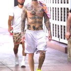 Adam Levine Is Seen In Miami Beach After A Gym Session At Anatomy Gym