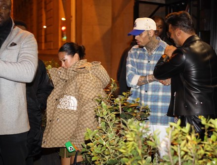 Chris Brown and his girlfriend Ammika Harris leaving a Parisian nightclub after his concert at the Accor Arena in Paris, France. The couple partied until at 4am. Photo by ABACAPRESS.COMPictured: Ammika Harris,Chris BrownRef: SPL5525020 230223 NON-EXCLUSIVEPicture by: AbacaPress / SplashNews.comSplash News and PicturesUSA: +1 310-525-5808London: +44 (0)20 8126 1009Berlin: +49 175 3764 166photodesk@splashnews.comUnited Arab Emirates Rights, Australia Rights, Bahrain Rights, Canada Rights, Greece Rights, India Rights, Israel Rights, South Korea Rights, New Zealand Rights, Qatar Rights, Saudi Arabia Rights, Singapore Rights, Thailand Rights, Taiwan Rights, United Kingdom Rights, United States of America Rights