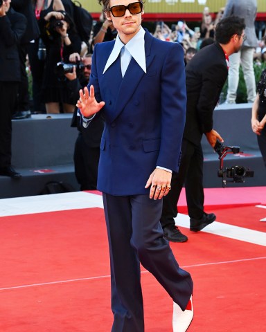 Harry Styles
'Don't Worry Darling' premiere, 79th Venice International Film Festival, Italy - 05 Sep 2022