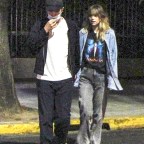 *EXCLUSIVE* Robert Pattinson and Suki Waterhouse enjoy a low key dinner in Argentina