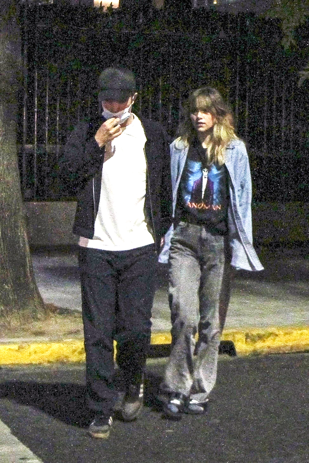 *EXCLUSIVE* Robert Pattinson and Suki Waterhouse enjoy a low key dinner in Argentina