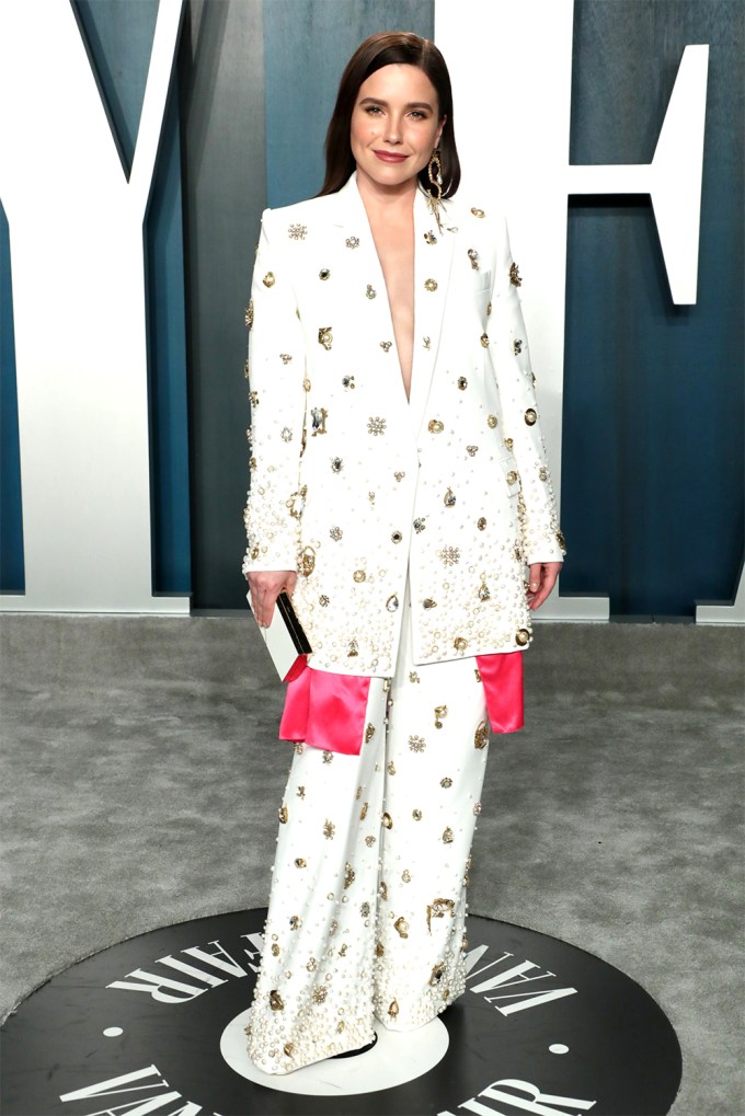 Sophia Bush at the Vanity Fair Oscar Party in 2020