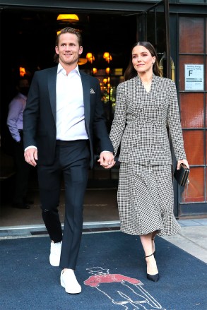 Sophia Bush and her boyfriend Grant Hughes were spotted holding hands as they left the Bowery Hotel in New York, Sophie wore a houndstooth outfit Pictured: Sophia Bush and Grant Hughes Ref: SPL5233161 170621 NON-EXCLUSIVE Photo by: Felipe Ramales / SplashNews.com Splash News and Pictures USA: +1 310-525-5808 London: +44 (0)20 8126 1009 Berlin: +49 175 3764 166 photodesk@splashnews.com Global Rights