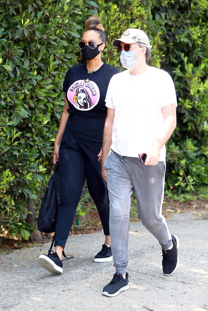 Tyra Banks & boyfriend Louis Bélanger-Martin step out for Day of Indulgence party