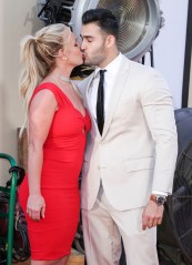 Britney Spears and Sam Asghari
'Once Upon a Time in Hollywood' film premiere, Arrivals, TCL Chinese Theatre, Los Angeles, USA - 22 Jul 2019