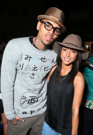 Chris Brown and Karrueche Tran at Jhene Aiko's Private EP Release Party hosted by Hennessy V.S, on in Los Angeles
Hennessy V.S Presents Jhene Aiko's Private EP Release Event, Los Angeles, USA - 14 Nov 2013