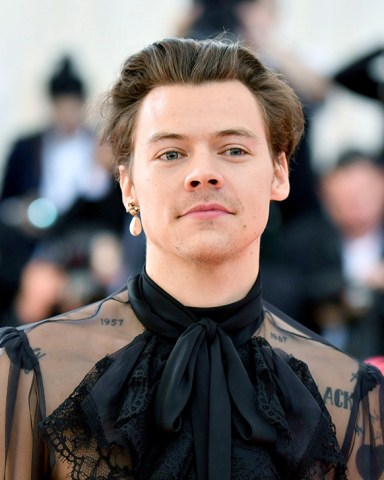 Harry Styles attends The Metropolitan Museum of Art's Costume Institute benefit gala celebrating the opening of the "Camp: Notes on Fashion" exhibition, in New York
Costume Institute Benefit celebrating the opening of Camp: Notes on Fashion, Arrivals, The Metropolitan Museum of Art, New York, USA - 06 May 2019
