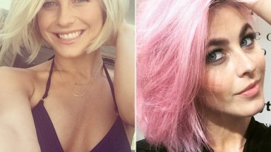 Julianne Hough Pink Hair
