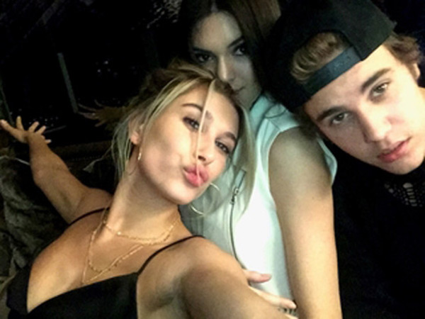 Kendall Jenner Cake Mix with Hailey Baldwin and Justin Beiber April 23,  2015 – Star Style