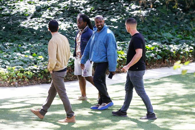 Kanye West spotted back in Los Angeles