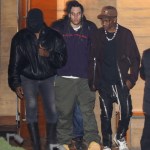 Malibu, CA  - The rappers come out to play as Kanye West, Travis Scott, Future, and more grab dinner at Nobu in Malibu.

Pictured: Travis Scott, Kanye West

BACKGRID USA 7 FEBRUARY 2022 

USA: +1 310 798 9111 / usasales@backgrid.com

UK: +44 208 344 2007 / uksales@backgrid.com

*UK Clients - Pictures Containing Children
Please Pixelate Face Prior To Publication*