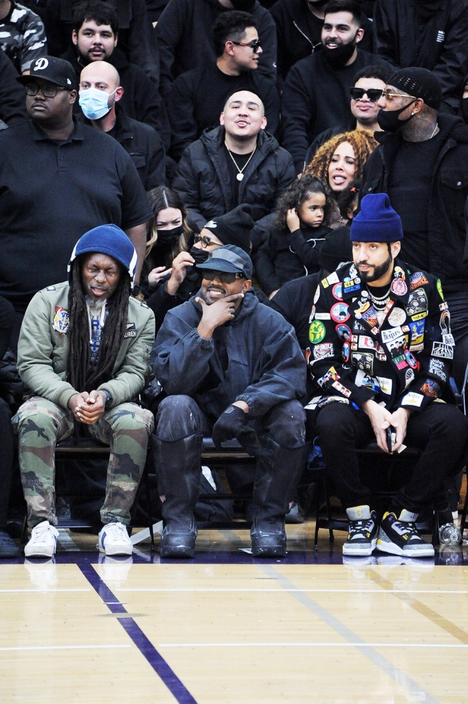 Kanye West At The Donda Academy Game