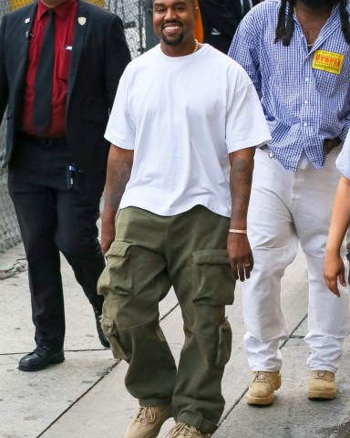 Kanye West'Jimmy Kimmel Live' TV show, Los Angeles, USA - 09 Aug 2018