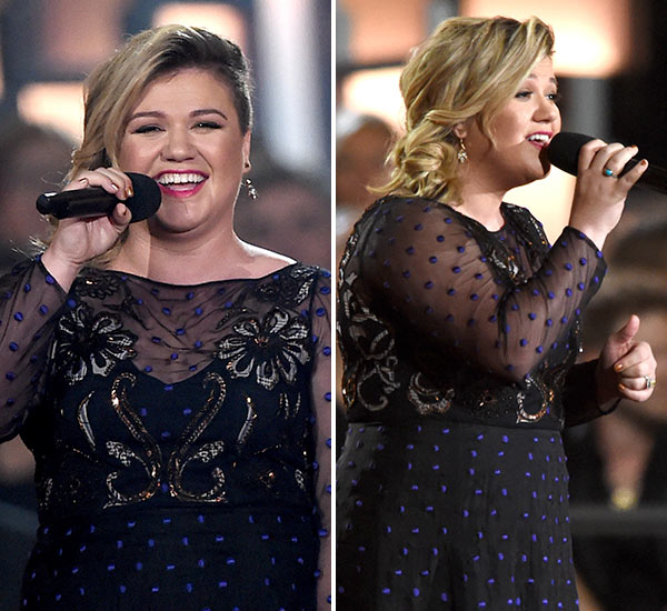 [PICS] Kelly Clarkson’s Academy Of Country Music Awards Look — Shaved ...