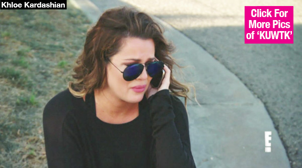 Khloe Kardashian Cries Rob