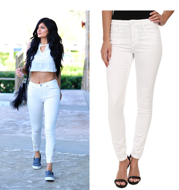white jeans trend