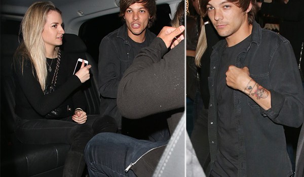 Louis Tomlinson Parties Blonde