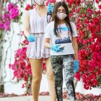 *EXCLUSIVE* Farrah Abraham and daughter take a walk together in Los Feliz