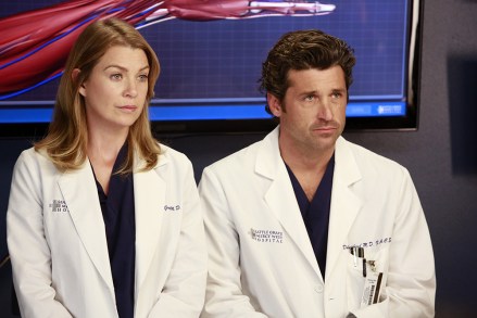 Editorial use only. No book cover usage.Mandatory Credit: Photo by Abc-Tv/Kobal/Shutterstock (5886266af)Ellen Pompeo, Patrick DempseyGrey's Anatomy - 2005ABC-TVUSATelevision