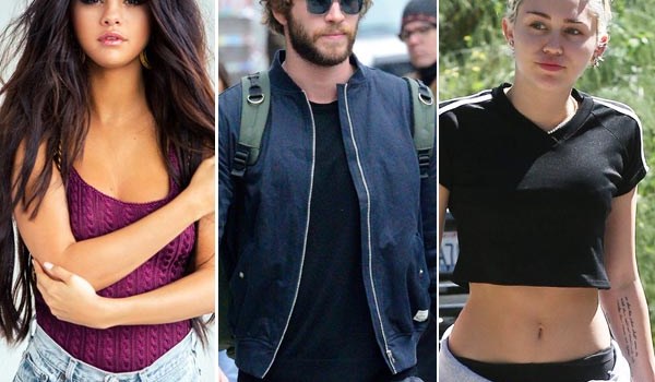 Miley Cyrus Selena Gomez Liam Hemsworth Hook Up