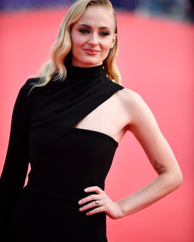 Sophie Turner arrives on the red carpet prior to the premiere of 'Heavy' during the 45th Deauville American Film Festival, in Deauville, France, 07 September 2019. The festival runs from 06 to 15 September. Heavy - Premiere - 45th Deauville American Film Festival, France - 07 Sep 2019