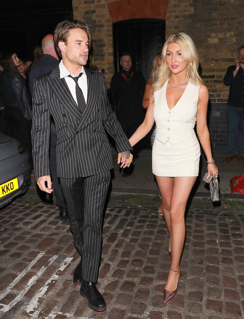 Liam Payne Kate Cassidy Hold Hands Date MEGA